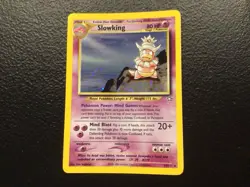 Pokemon Slowking Holo Rare Neo Genesis 14/111 WOTC Vintage 2000 - Image 1