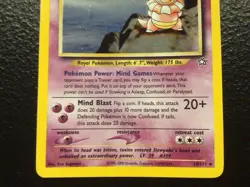 Pokemon Slowking Holo Rare Neo Genesis 14/111 WOTC Vintage 2000 - Image 4