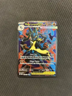 Pokemon TCG Mega Lucario ex 160/132! NM Condition! See Description! - Image 1