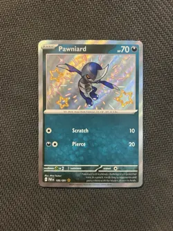 Pokemon TCG Pawniard 185/091! NM Condition! See Description! - Image 1