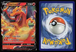 Charizard V 019/189 Holo V Rare Darkness Ablaze Pokemon NM - Image 3