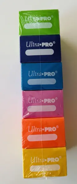 Lot of 12 Ultra Pro Deck Box Standard Size, Assorted Colors, New, Yu-Gi-Oh, MTG - Image 3