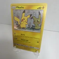 LP Pokemon TCG Pikachu SM162 Promo Holo Basic Card - Image 3