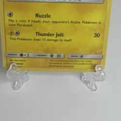 LP Pokemon TCG Pikachu SM162 Promo Holo Basic Card - Image 4