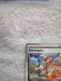 Harlequin 083/086 White Flare Pokeball Reverse Holo Pokemon Card - Image 2
