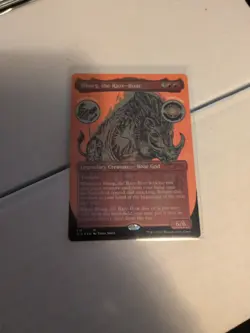 MTG - Ilharg, the Raze-Boar (Etched foil) Secret Lair *NM/M* - Image 1