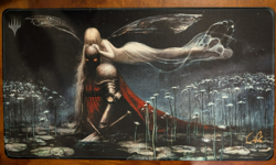MTG Seb McKinnon Sower of Temptation Stitched Playmat Signed Kickstarter - Image 1