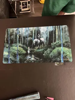 Seb McKinnon MTG Stitched-edge Playmat: The Wisp, /800 - Image 1