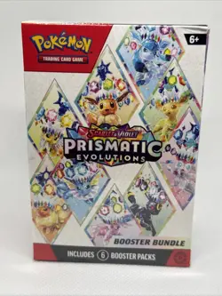 Pokemon TCG SV8.5 Prismatic Evolutions Booster Bundle Sealed New - Image 1