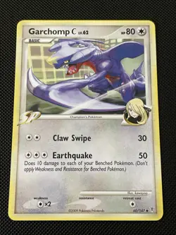 Pokemon TCG Garchomp C 60/147 Supreme Victors Non Holo 2009 NM NICE LOOK!! - Image 1