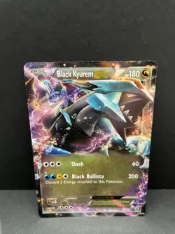 Black Kyurem EX Ultra Rare Plasma Storm 95/135 NM Pokemon TCG - Image 1