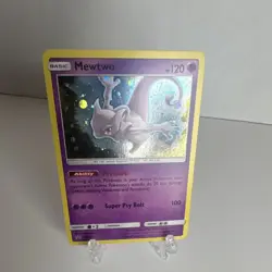 Pokemon TCG Mewtwo SM77 Promo Pokemon Promos Basic 120HP Holo Pressure - Image 1
