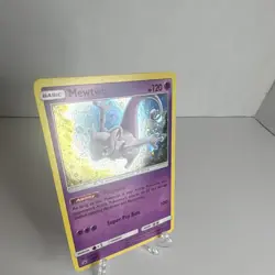 Pokemon TCG Mewtwo SM77 Promo Pokemon Promos Basic 120HP Holo Pressure - Image 2