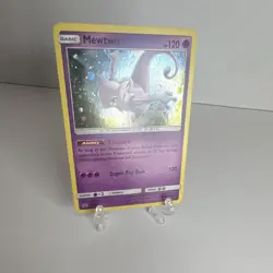Pokemon TCG Mewtwo SM77 Promo Pokemon Promos Basic 120HP Holo Pressure - Image 4
