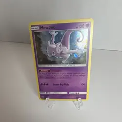Pokemon TCG Mewtwo SM77 Promo Pokemon Promos Basic 120HP Holo Pressure - Image 5