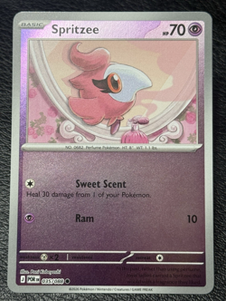 Spritzee 035/088 - Reverse Holo - Pokemon TCG: Perfect Order - English NM - Image 1
