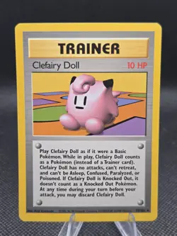 Clefairy Doll 70/102 Pokemon Base Set Unlimited - LP - Image 1