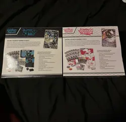 Black Bolt and White Flare POKEMON CENTER ETB Elite Trainer Box SEALED US Seller - Image 2