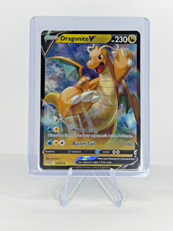 Pokemon TCG LP Dragonite V 049/078 Pokemon GO Holo 2022 - Image 1
