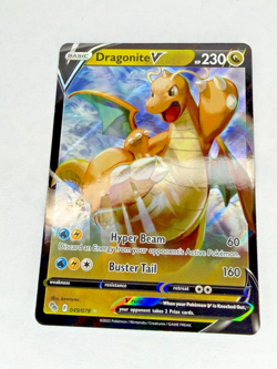 Pokemon TCG LP Dragonite V 049/078 Pokemon GO Holo 2022 - Image 2