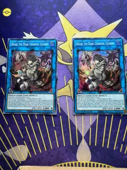 Yu-Gi-Oh x2 NM Dharc the Dark Charmer, Gloomy BACH-EN049 - Image 1