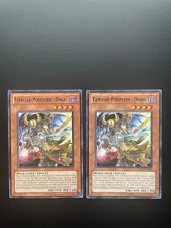 Yugioh Familiar-Possessed - Dharc ORCS-EN033 Common Unlimited Edition MP/HP X2 - Image 1
