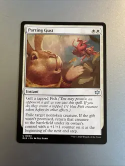 MTG Parting Gust Bloomburrow Regular MINT U 0024 Unplayed - Image 1