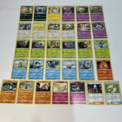 31 Cosmic Eclipse SM Pokemon Cards Bundle Rare Common Uncommon No Duplicates - Image 1