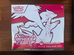 Pokemon TCG: Scarlet & Violet White Flare Pokemon Center Elite Train Box ETB - Image 1
