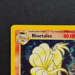 VINTAGE 1999 Pokemon Ninetales 12/102 Holo Base Set EXCELLENT Rare WotC - FREE P - Image 3