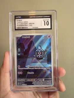 Duskull 068/064 - Shrouded Fable Illustration Rare Pokemon TCG GEM MINT CGC 10 - Image 1