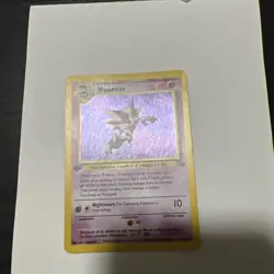 Pokemon Fossil 1st Edition 6/62 Holo Haunter NM - Mint - Image 3