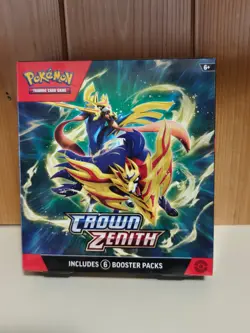 Pokemon TCG Crown Zenith Booster Bundle English Sealed 6 Pack Zenit regale - Image 1