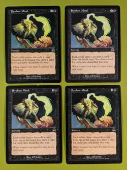 Syphon Mind x4 Onslaught 4x Playset Magic the Gathering MTG - Image 1