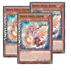 DAWN ANGEL KAMBI 3x (Kambi Angelo Dell'alba) Comune • ALIN EN081 • 1Ed • Yugioh! - Image 1