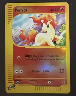 Ponyta Expedition Reverse Holo Rare 126/165 Pokemon Card NM - Image 1