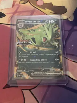 Tyranitar ex (Prismatic Evolutions Stamp) 064/131 Miscellaneous Cards & Products - Image 1