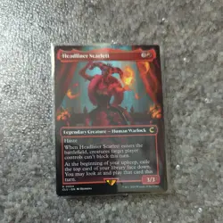 MTG Headliner Scarlett Borderless Card Regular Ravnica: Clue Edition 0004 R CLU - Image 1