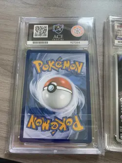 Pokemon 151 UPC Black Star Promo Mew and Mewtwo Ace 9 Sequential Graded Cards - Image 3