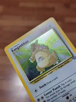 x1 Pokemon TCG English Card Jungle Set WOTC Kangaskhan 5/64 Holo Rare MP! - Image 2