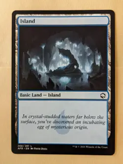 ISLAND BASIC LAND-MTG: ADVENTURES IN THE FORGOTTEN REALMS-266/281 - Image 1