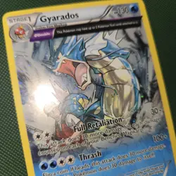 MOUTH SWIRL COSMOS 🌀💫Gyarados 21/98 XY Ancient Origins Holo Promo Pokemon Card - Image 4