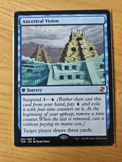1x Ancestral Vision - Time Spiral Remastered - MTG - Near Mint - Image 1
