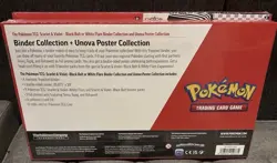 Pokemon TCG Scarlet & Violet Black Bolt & White Flare 2 Box Lot Binder/Poster - Image 4