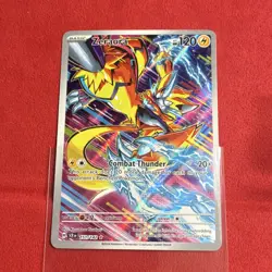 Pokemon Zeraora Illustration Rare Holo Sv07 Stellar Crown 151/142 - Image 2