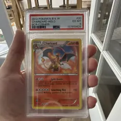PSA 6 Charizard 20/149 Boundaries Crossed Holo Rare Pokemon TCG 2012 EN - Image 1