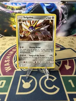 Pokemon TCG Solgaleo Sun & Moon: Guardians Rising 87/145 Holo - Image 1