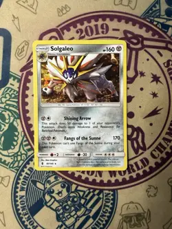 Pokemon TCG Solgaleo Sun & Moon: Guardians Rising 87/145 Holo - Image 3