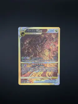 Giratina VSTAR GG69/GG70 Crown Zenith Galarian Gallery Gold Secret Rare Pokemon - Image 2