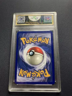 Pokemon Fossil Golem Holo 1st Edition 36/62 SRG Graded 8 1999 English - Image 2